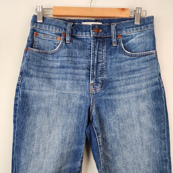 Madewell The Perfect Vintage Crop Jean in Bellbrook Wash Size 27 - Picture 3 of 9